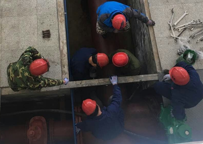 解決隱患為安全 連續奮戰保供水