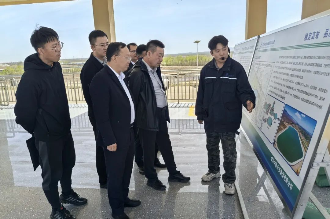 銀川市委常委、常務副市長黨成一行調研西夏水庫、銀川水廠